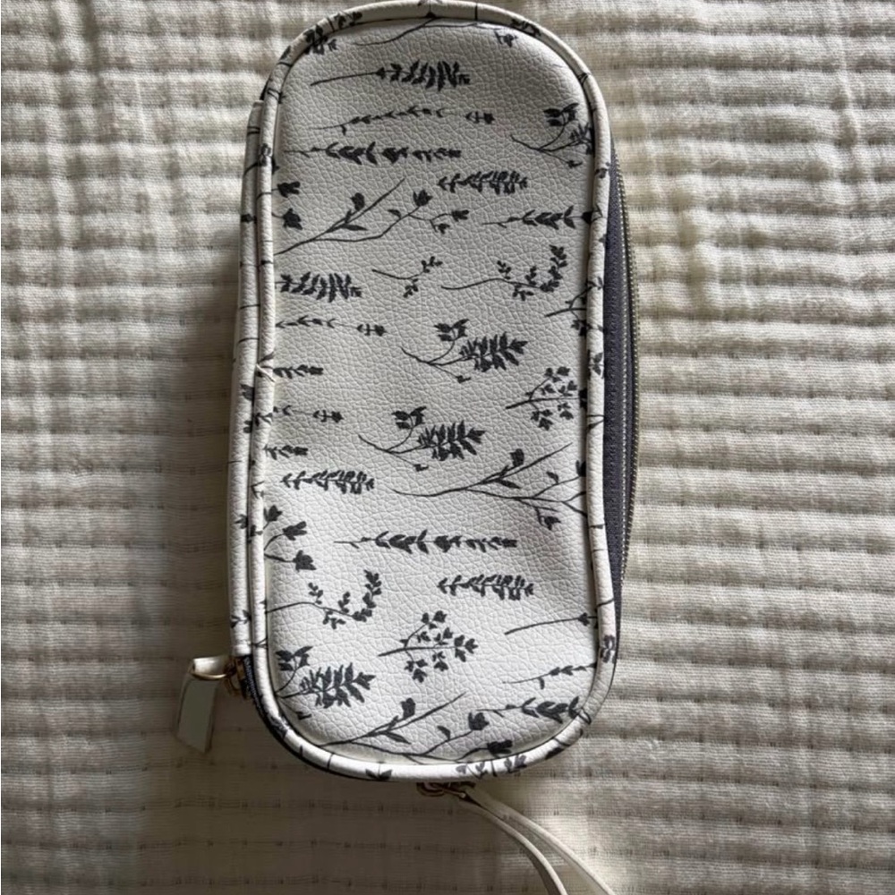 Floral Pencil Case with Zipper